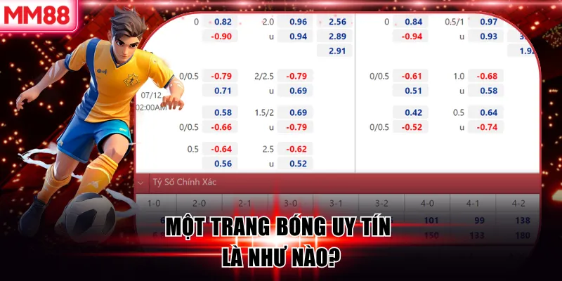 MM88 Review Top 5 Trang Bóng Uy Tín 2026 Không Thể Bỏ Lỡ 6 Một trang bóng uy tín là như nào?