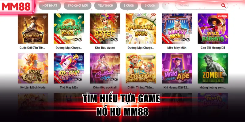 Tìm hiểu tựa game nổ hũ MM88