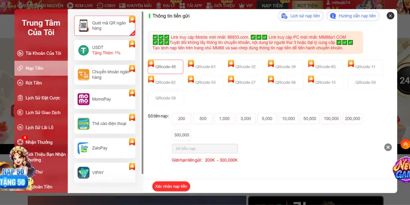 MM88 🌟 Link Vào Nhà Cái MM88 Xanh Chín Top #1 Google VN 24 Tính năng nạp rút tiền MM88 siêu tốc trong 3 phút